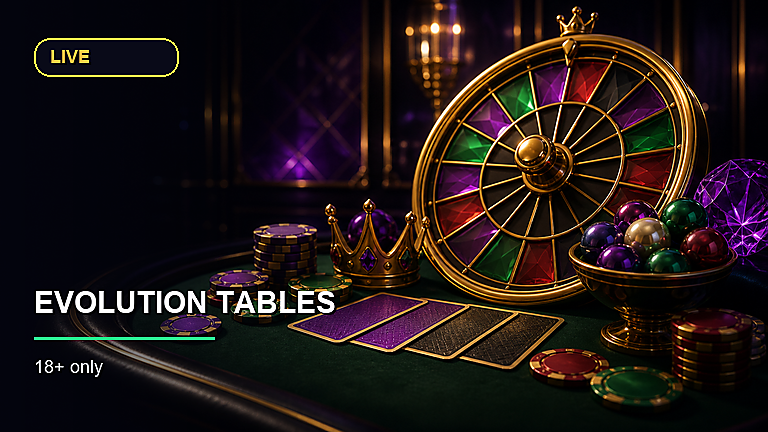 Royal Reels Evolution live tables